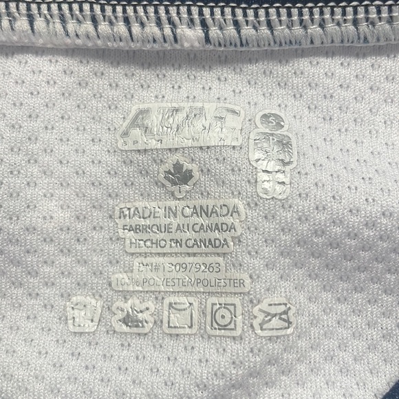 Pensacola, Junior ice Flyers hockey jersey military jet white adult size small S - Picture 10 of 10